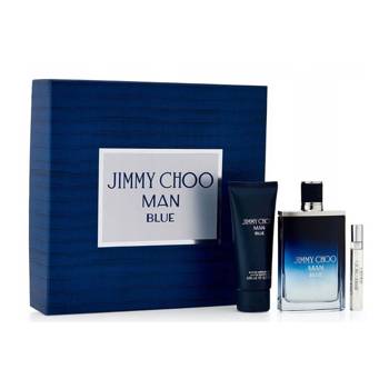 Jimmy Choo Man Blue woda toaletowa spray 100ml + woda toaletowa 7,5ml + balsam po goleniu 100ml